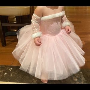 Winter wonderland snowflake dress and crown